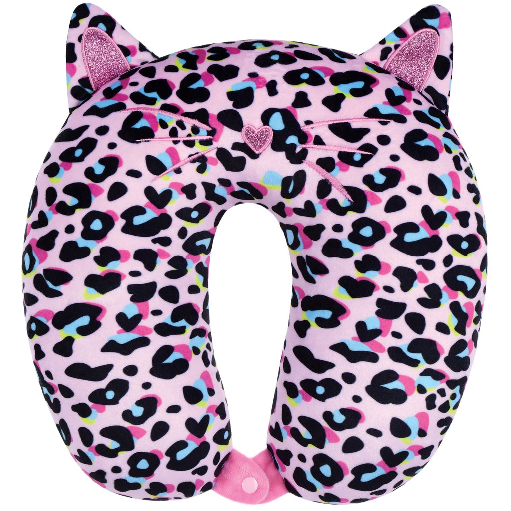 Leopard store neck pillow