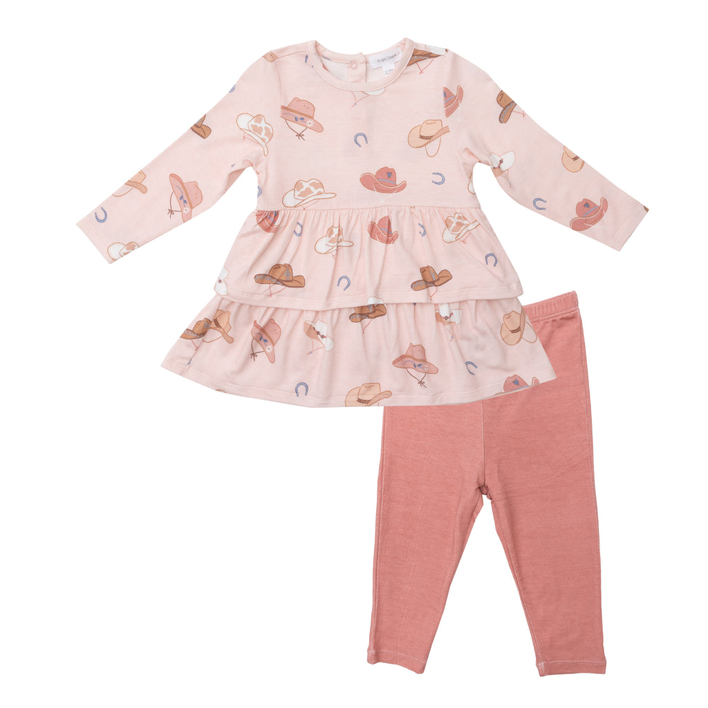 Angel Dear Pink Velour Track Suit Loungewear Set – Tiny
