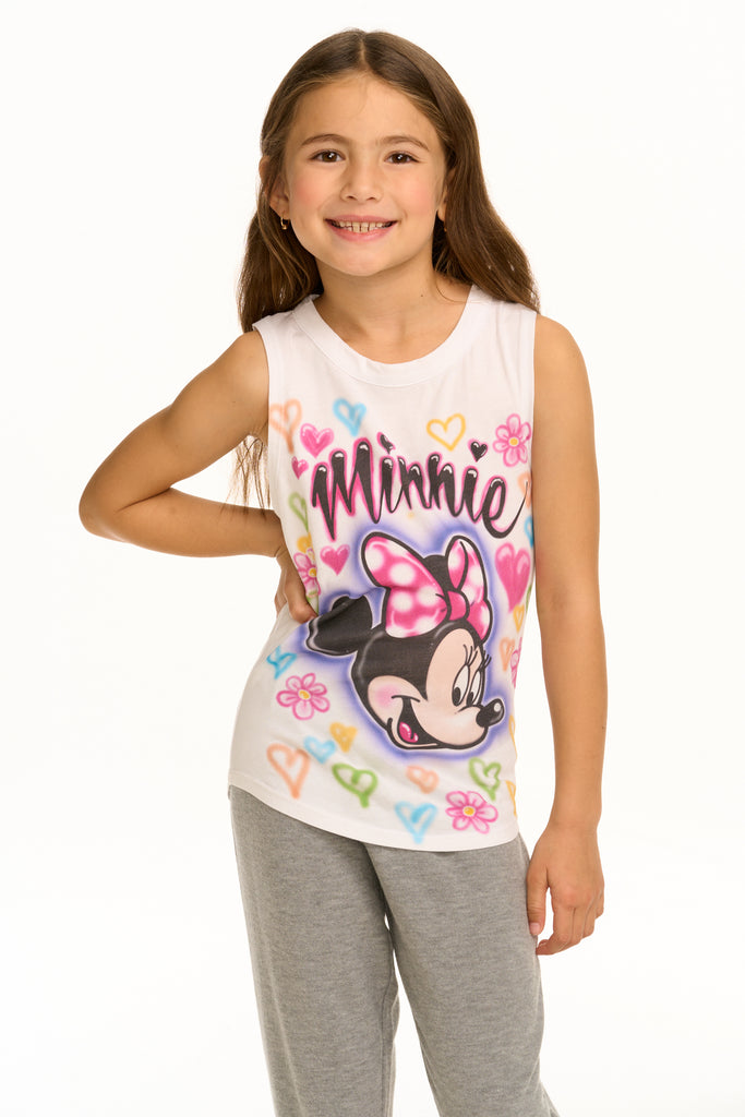 Chaser Minnie Mouse Airbrush Minnie Tank Basically Bows And Bowties 2467