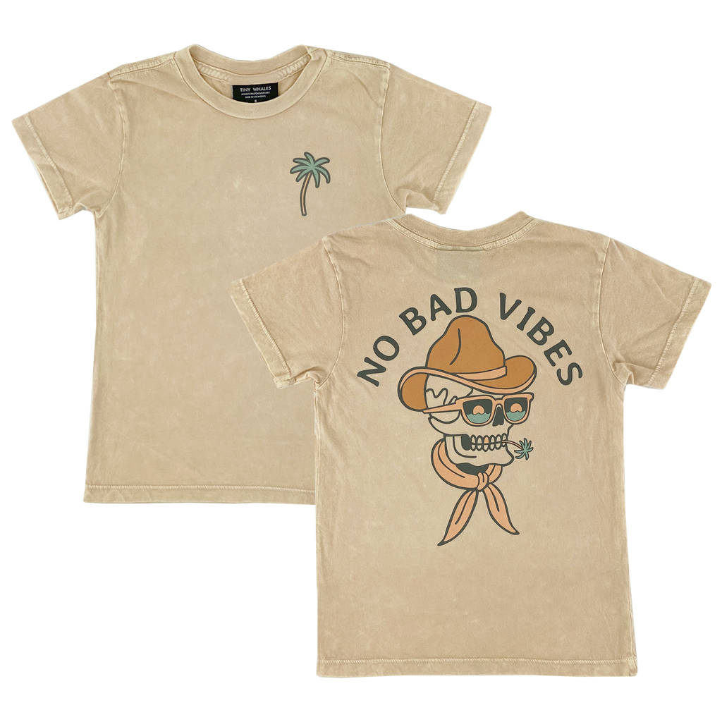 Tiny Whales No Bad Days Mineral Sand S/S Tee