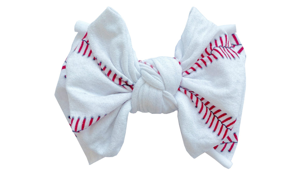 Baby bling hot sale bows baseball