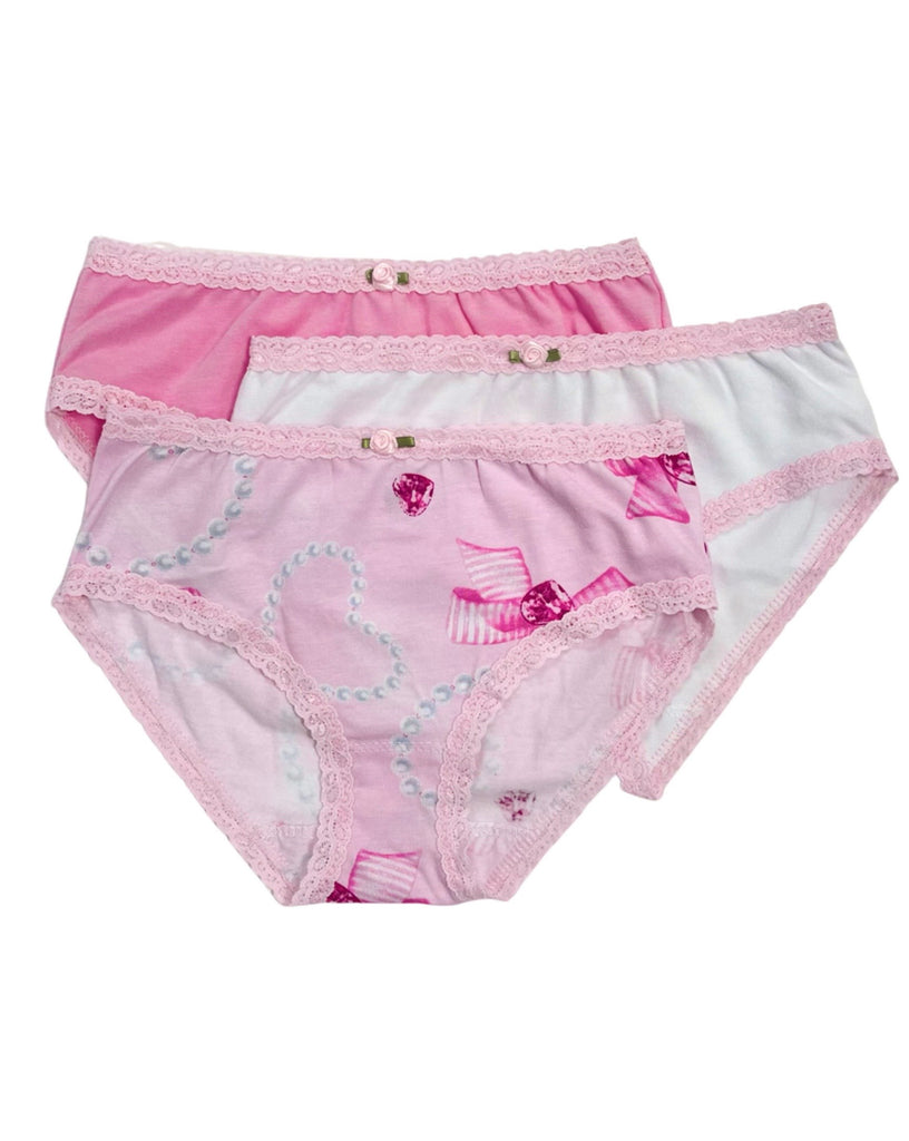  Esme Girl's Panty-XS 2-3- 7 day rainbow panty