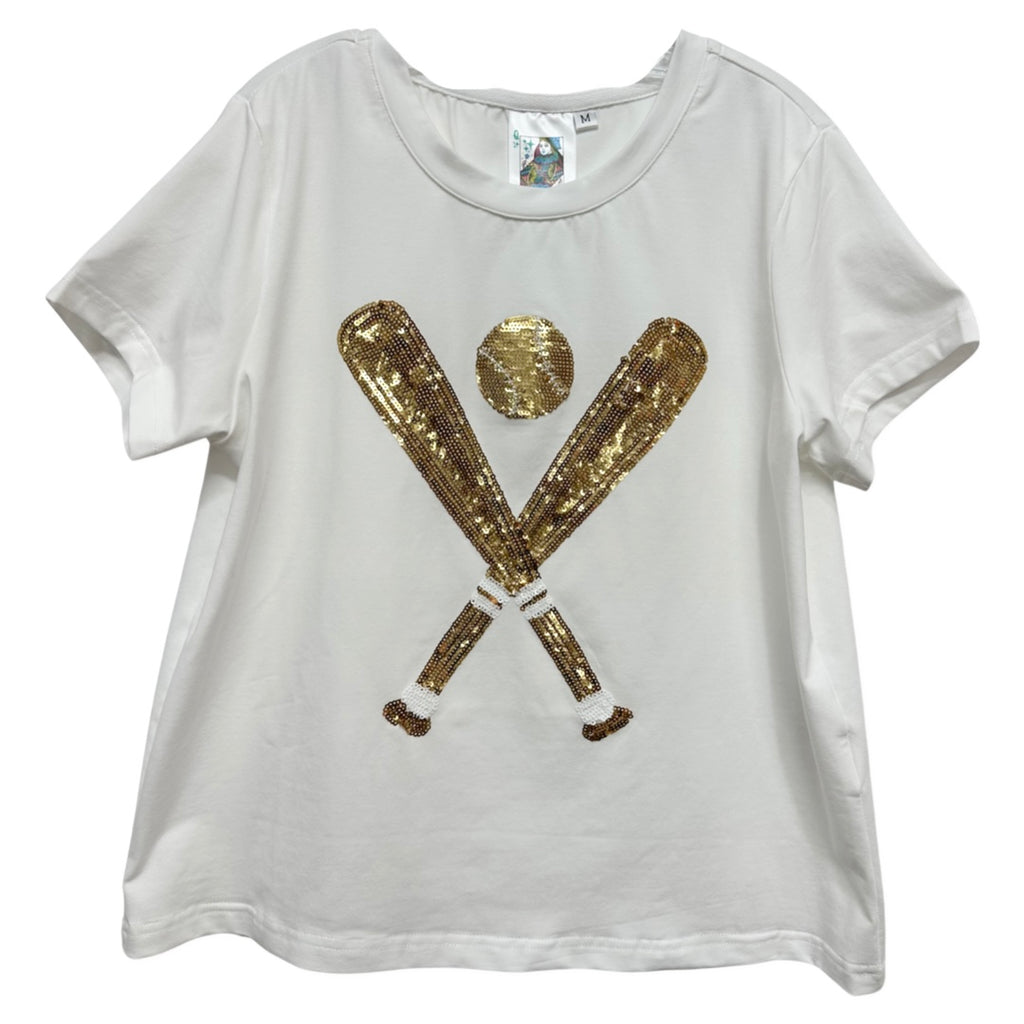 queen baseball tee