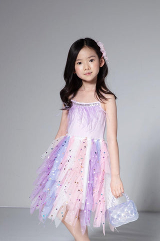 Petite Hailey Fur Waved Tutu Dress - Purple, Petite Hailey, Birthday Girl, Birthday Girl Outfit, cf-size-10, cf-size-2, cf-size-3, cf-size-4, cf-size-5, cf-size-6, cf-size-8, cf-type-dresses,