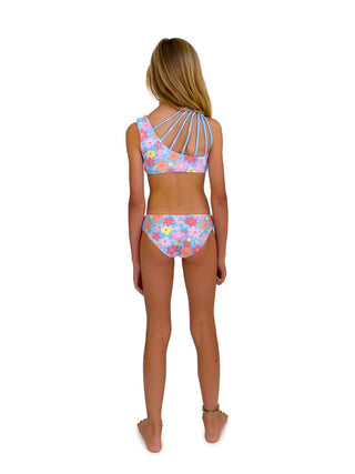 Feather 4 Arrow, Feather 4 Arrow Summer Sun Reversible Bikini - Blue Grotto - Basically Bows & Bowties