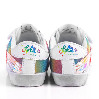 Lola and The Boys Shooting Star Ombre Velcro Sneaker, Lola & the Boys, cf-size-21-5-5c, cf-size-22-6c, cf-size-23-7c, cf-size-25-9c, cf-size-29-11-5c, cf-size-30-12c, cf-type-sneakers, cf-ven