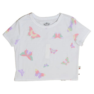 T2Love Butterfly S/S Boxy Tee