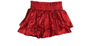 Tweenstyle Plisse Skort - Red