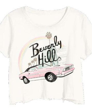 Prince Peter Tween Beverly Hills Roadster Crop Tee