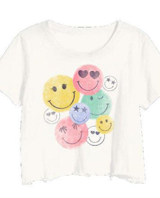 Prince Peter Tween Many Happy Faces Crop Tee