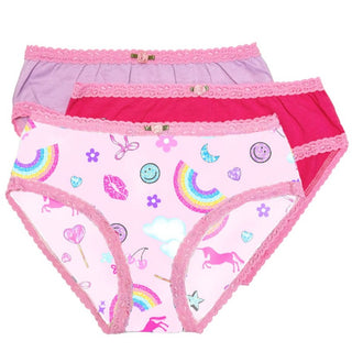 Esme 3pc Panty Set - Stickers