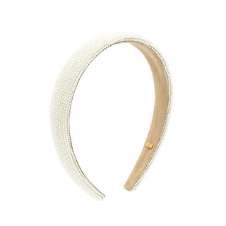 Bari Lynn Fully Pearl Thin Headband