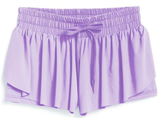 Suzette Kids Fly Away Shorts - Lavender