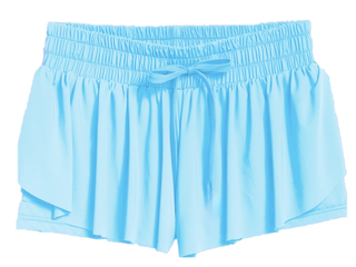 Suzette Collection, Suzette Kids Fly Away Shorts - Baby Blue - Basically Bows & Bowties