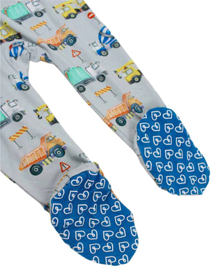 Lev Baby Mark Zippered Footie