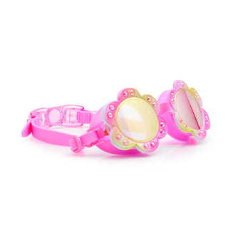 Bling2o Gardenia Flower Swim Goggles Golden Hour