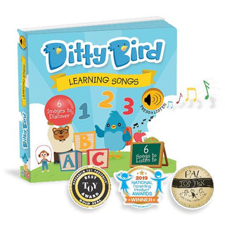 Ditty Bird Learning Songs Sound Board Book, Ditty Bird, Board Book, Book, Books, Books for Children, cf-type-books, cf-vendor-ditty-bird, Children's Book, Ditty Bird, Learning Songs, Books - 