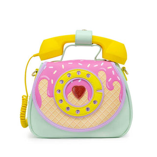 Bewaltz, Ring Ring Phone Convertible Handbag - Ice Cream Dream - Basically Bows & Bowties