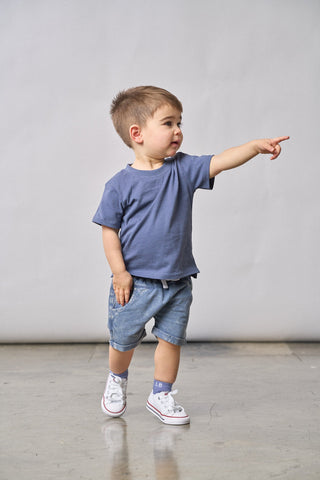 Little Bipsy Elevated Tee - Navy