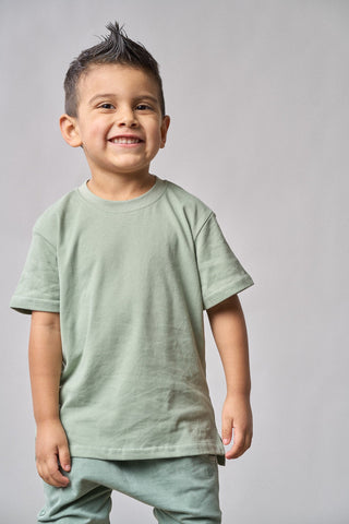 Little Bipsy Elevated Tee - Basil