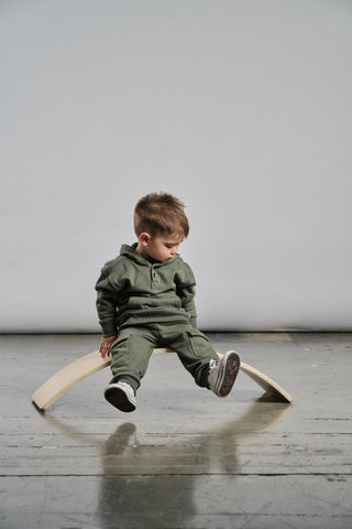 Little Bipsy Cargo Joggers - Pine