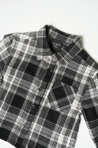 Little Bipsy Flannel Button Up