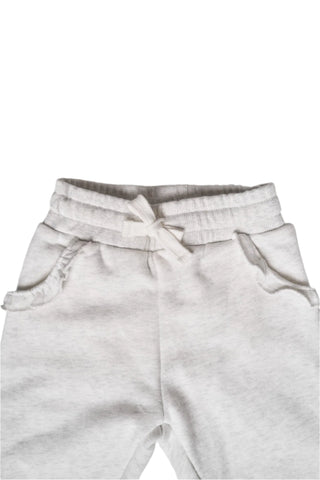 Little Bipsy Ruffle Sweatpant - Grey