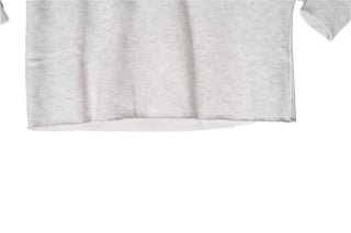 Little Bipsy Ruffle Crewneck - Grey