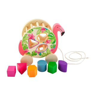 Mud Pie Spinning Safari Wood Shape Sorter, Mud Pie, cf-type-toys, cf-vendor-mud-pie, EB Girls, Elephant, Flamingo, Matching Game, Mud Pie, Mud Pie Toys, Shape Sorter, Toy, Toys, Wooden Toy, T