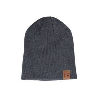 Little Bipsy Knit Beanie - Smoke