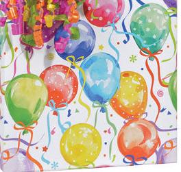 Birthday Balloons Gift Wrap