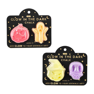 Mud Pie Halloween Glow in the Dark Chalk Set, Mud Pie, Boo Basket, Chalk, Glow in the Dark, Halloween, Halloween Bracelet, Sidewalk Chalk, Sidewalk Chalk - Basically Bows & Bowties