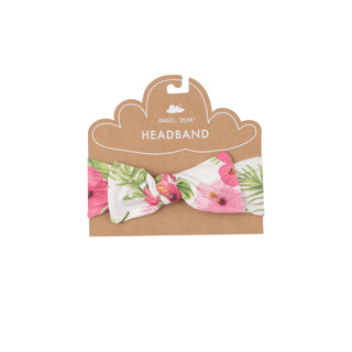 Angel Dear Bamboo Headband - Hibiscus