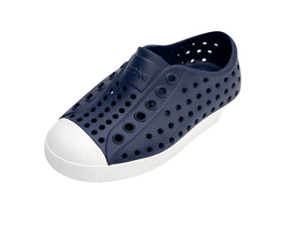 Native Jefferson Shoes - Regatta Blue / Shell White