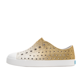 Native Jefferson Bling Shoes - Gold Frost Bling / Shell White, Native, Bling, cf-size-c10, cf-size-c11, cf-size-c12, cf-size-c13, cf-size-c5, cf-size-c6, cf-size-c7, cf-size-c8, cf-size-c9, c