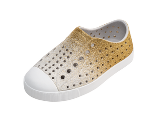 Native Jefferson Bling Shoes - Gold Frost Bling / Shell White, Native, Bling, cf-size-c10, cf-size-c11, cf-size-c12, cf-size-c13, cf-size-c5, cf-size-c6, cf-size-c7, cf-size-c8, cf-size-c9, c