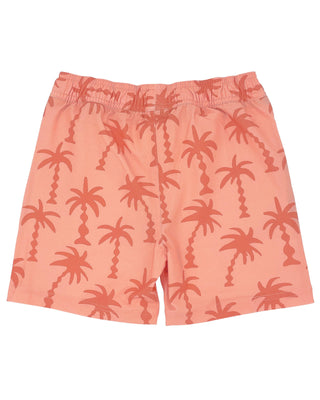 Feather 4 Arrow Wavy Palm Volley Trunk - Papaya