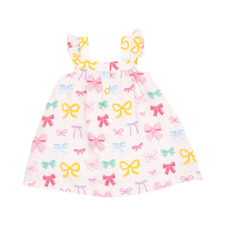 Angel Dear Muslin Sundress - Colorful Bows