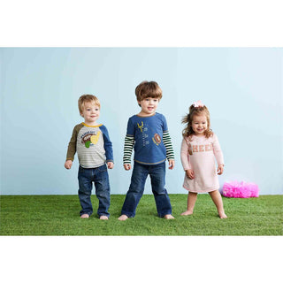 Mud Pie Game Day L/S Tee, Mud Pie, cf-size-large-4t-5t, cf-size-medium-2t-3t, cf-size-small-12-18-months, cf-type-shirt, cf-vendor-mud-pie, Football, Football Shirt, Football Tee, Game Day, M