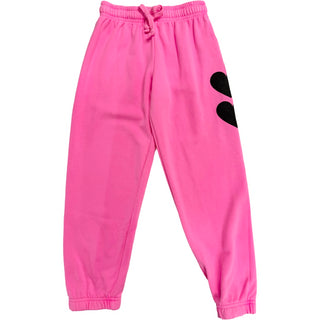 T2Love Double Heart Jogger - Neon Pink