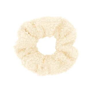 Wee Ones Large Faux Shearling Scrunchie, Wee Ones, cf-type-hair-claws-&-clips, cf-vendor-wee-ones, Faux Fur Scrunchie, Solid Faux Fur Scrunchie, Wee Ones, Wee Ones Scrunchie, Wee Ones Solid F