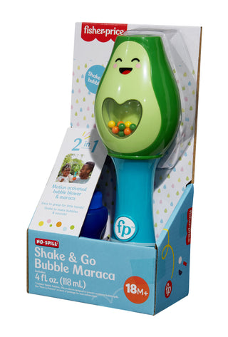 Little Kids Inc Fisher Price Shake and Go Bubble Maraca