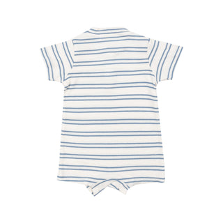 Angel Dear Rib Henley Shortall - Anchor Rib Stripe