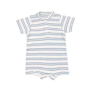 Angel Dear Rib Henley Shortall - Anchor Rib Stripe