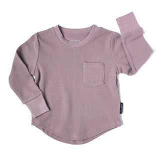 Little Bipsy Waffle Top - Thistle, Little Bipsy Collection, cf-size-0-3-months, cf-size-12-18-months, cf-size-2-3, cf-size-3-4, cf-size-3-6-months, cf-size-4-5, cf-size-6-12-months, cf-type-s