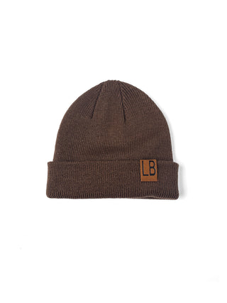 Little Bipsy Knit Beanie - Cocoa, Little Bipsy Collection, Beanie, Beanie hat, Beanies, Brown, cf-size-large-2-5-years, cf-size-medium-8-months-2-5-years, cf-size-small-0-8-months, cf-type-be