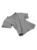 Little Bipsy Jersey Henley Tee - Hazy Grey