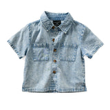 Little Bipsy Chambray Button Up