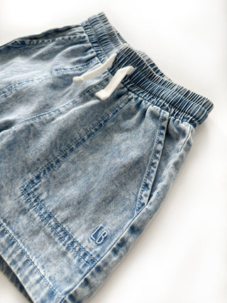 Little Bipsy Boy's Chambray Short