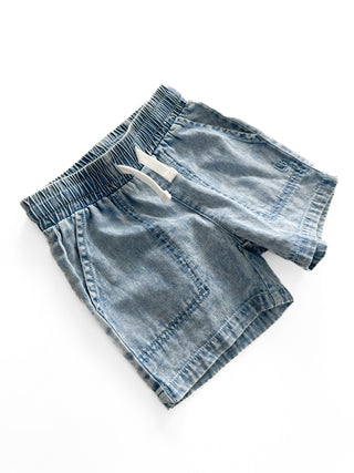 Little Bipsy Boy's Chambray Short